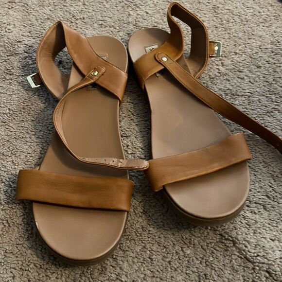 Steve madden Dina leather sandals 10 - Picture 3 of 7